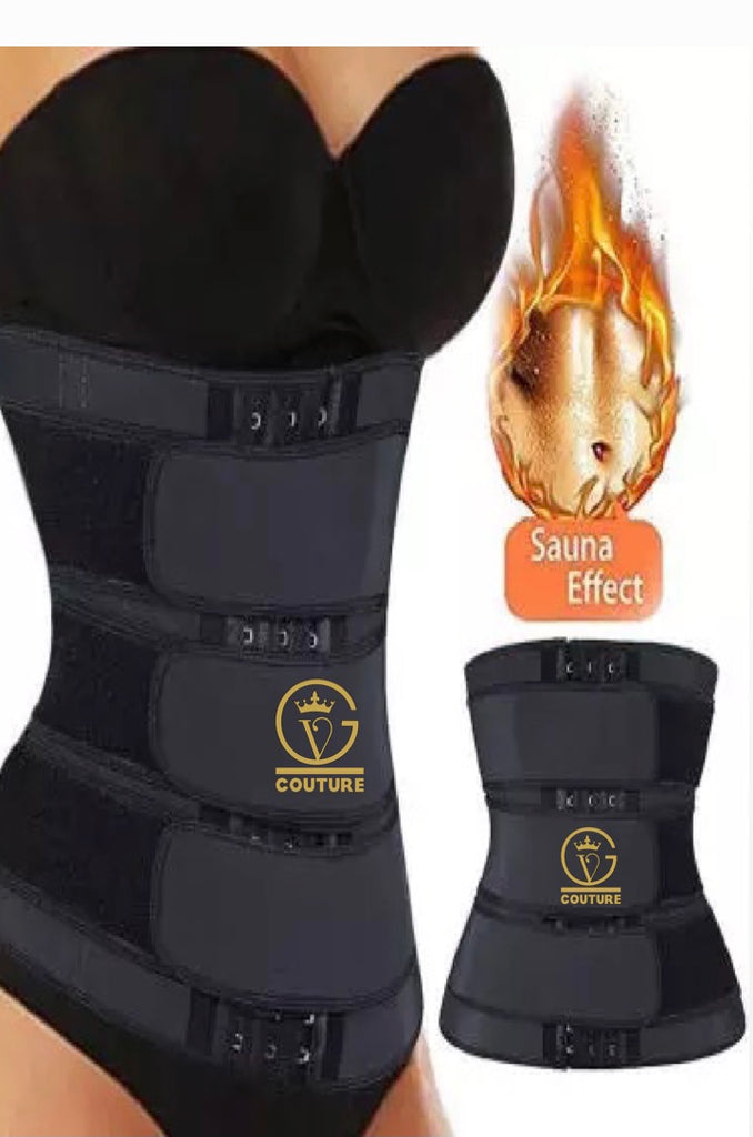 GV Breathable Suana Effect 3 Belt Waist Trainer waist trainer GVCouture   