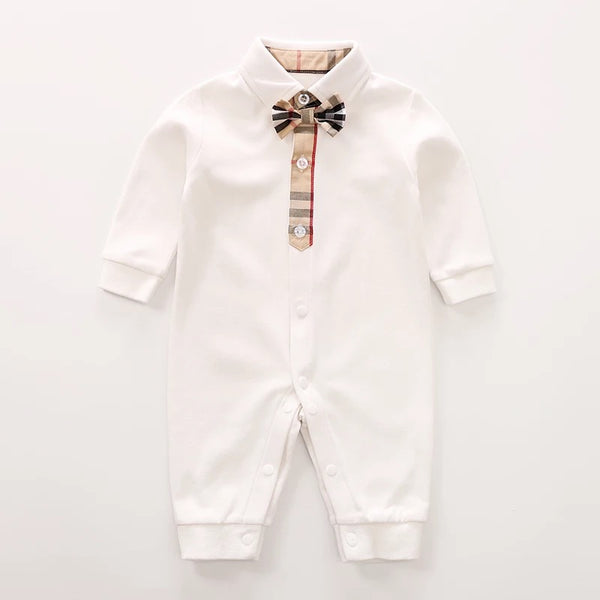 GV Designer Inspired Bow tie Onesie