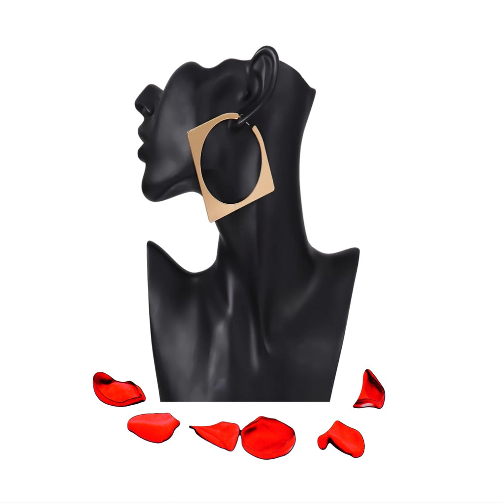 GV Geometrics Hoop Earrings  GVCouture   
