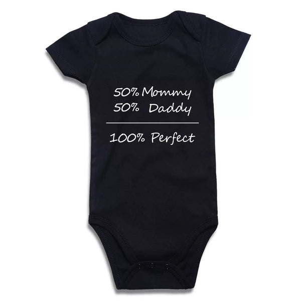 GV 50% Mommy 50% Daddy Onesie