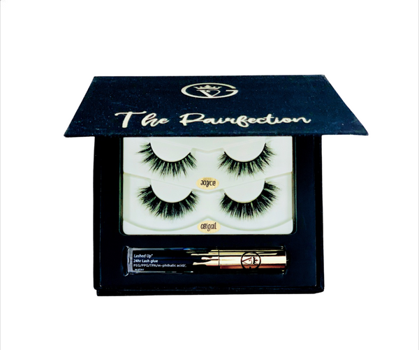 Pairfection 100% mink eyelash duo set