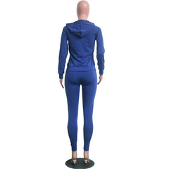 GV Women's Casual Long Sleeve Girls Clothing Sets Tracksuit Women's Hoodies Sweatshirts Suit Fall Two Piece Pants Set Gym Outfits For Women  GVCouture   
