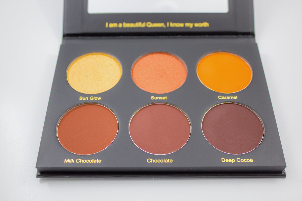 GV Melanated Powder Contour Palette Contour Palette GVBeauty Motherland Melanin  