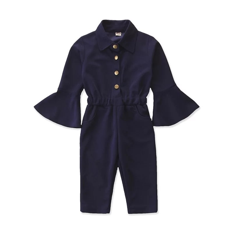 GV Carina girls/kids Flare wrist jumpsuit jumpsuits GVCouture   