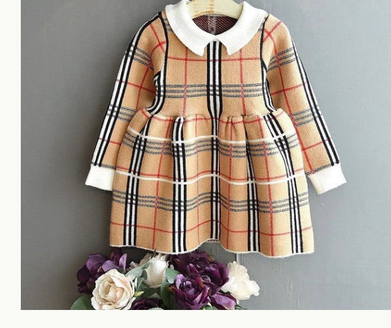 GV Clarice Designer inspired plaid dress Dress GVCouture   