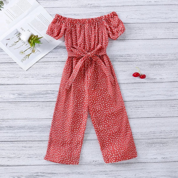 GV Bailey toddlers/girls Polkadots Jumpsuit