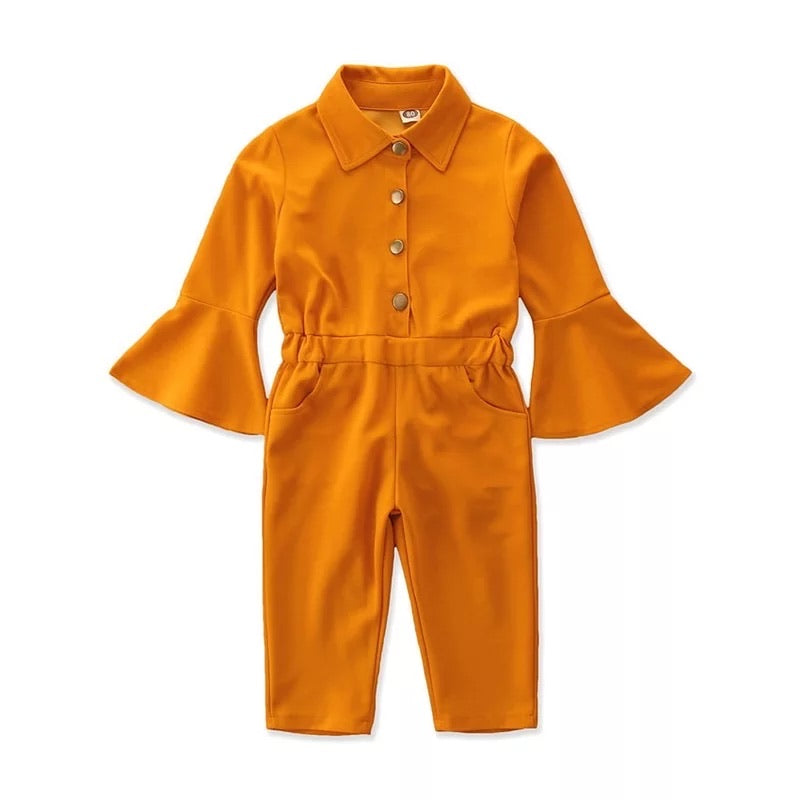 GV Carina girls/kids Flare wrist jumpsuit jumpsuits GVCouture   