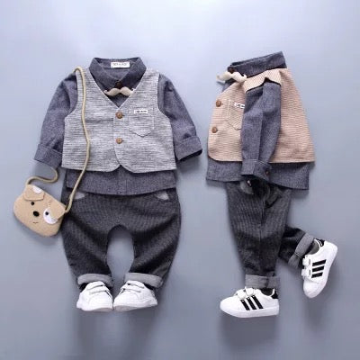 GV Boys’ Bernard 3 piece Blazer Set  GVCouture   