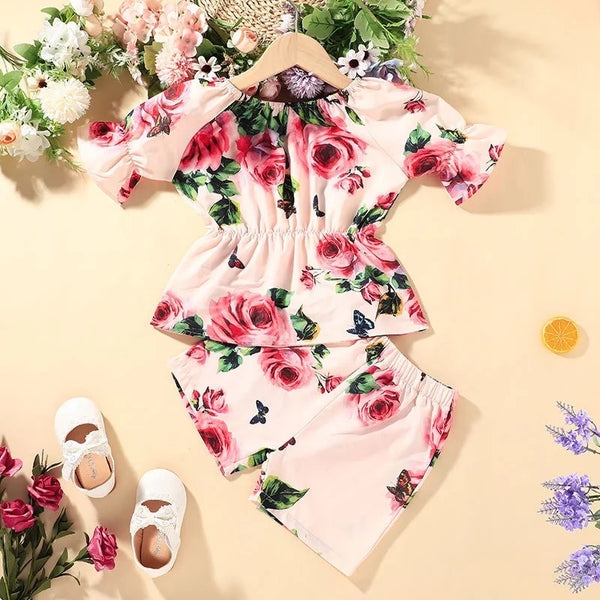 GV Toddler/Girls’ Marilyn floral Shorts set